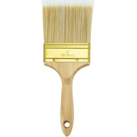 Tool Essentials 4" Deluxe Paint Brush with Wood Handle