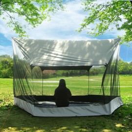 Preself Hammock Tent with Footprint Screen House for Campsite Backyard Beach Camping Holiday Camps Barbecue Hunting Picnics