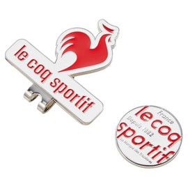 Cox Sportif LG5SAZ60M Golf Marker Clip Type Reversible Chicken, WHRD (White x Red)