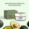 ANAI RUI Green Tea Face Mask with Avocado , Clay