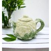 Fine Ceramic Cauliflower Mini Teapot, 4-1/4" L