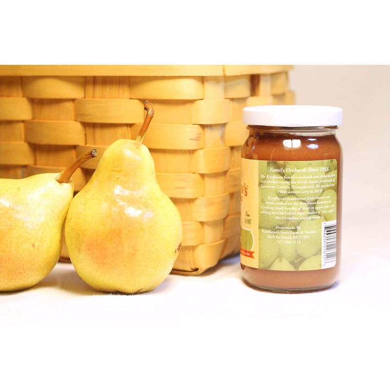 Kauffman Orchards Homemade Pear Butter Spread, 8.5 Oz. (Pack of