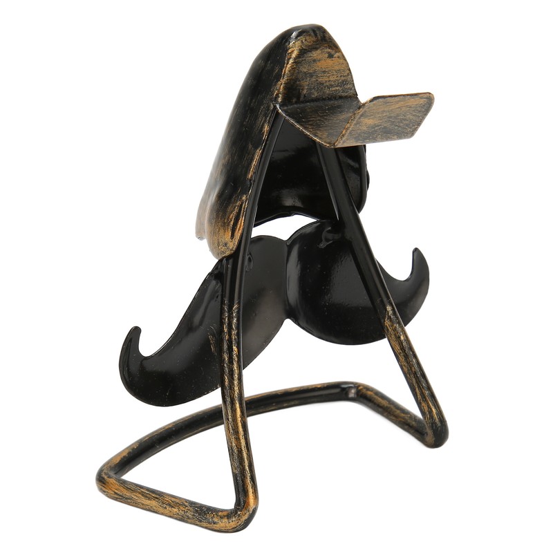Nose Shaped Eyeglasses Holder Iron Nose and Mustache Shaped Eye