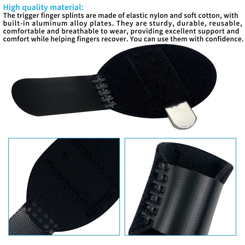 Lechengjia Acteso Neoprene Finger Clip Bracket - Damage Support for
