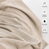 MooMee Bedding Pillowcases Pack of 2 100% Washed Cotton Linen