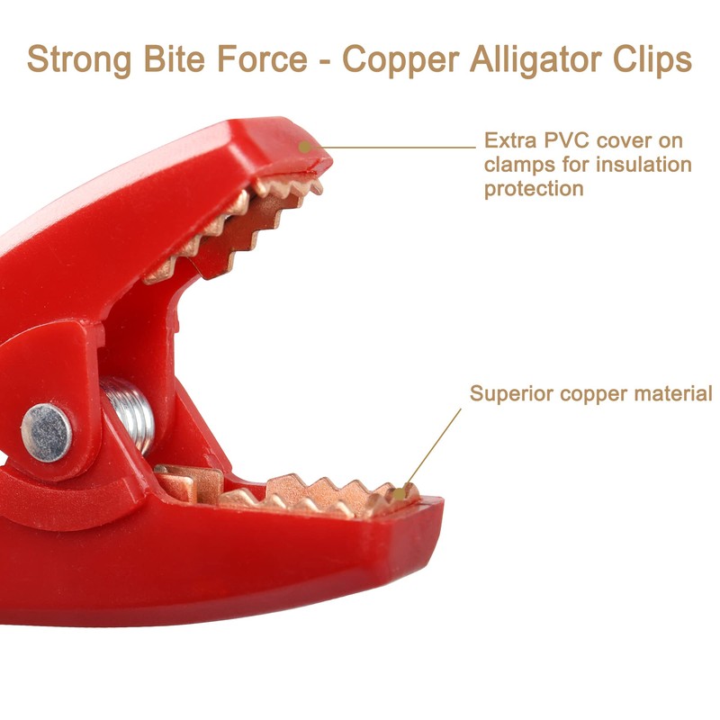 MEIRIYFA XT60 Female to Alligator Clips Cable, XT60 Connector Cable