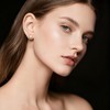 URTHEONE Pearl Earrings 8-9mm AAAAA+ Freshwater Studs for Women, 18K