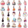 Funny Magic Potions Stickers, 100PCS Small Size Cute Cartoon Magic