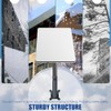 Starlink Bracket, Stainless Steel Satellite Internet Pole Mount, Windproof, Weatherproof