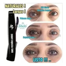 Rímel Pestañas Largas + Estimulador De Crecimiento Pestañas.