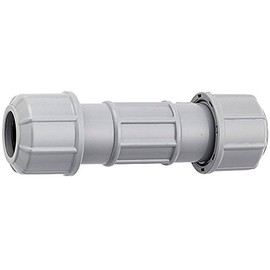 SANEI T940-30 PVC Pipe Union, Tightening Connection, For Temporary Repair and Burial Use, Length 5.9 inches (151 mm)