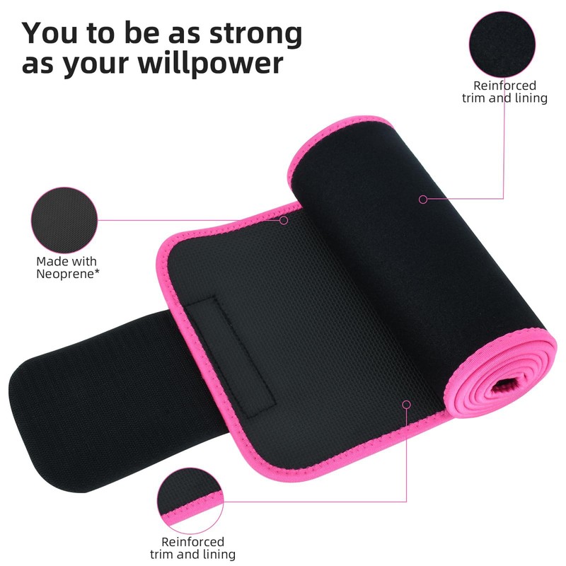 ZPP Waist Trainer for Women and Men, Neoprene Sweat Band