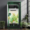 VIVOSUN S224 2x2 Grow Tent, 24"x24"x48" High Reflective Mylar with