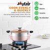 Joyfair 4Qt Stockpot, 18/10 Stainless Steel Stock Pot with Visible