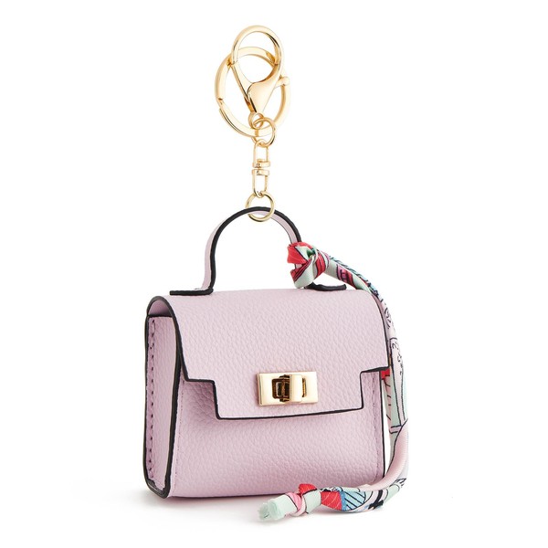 WOZEAH Mini Backpack Keychain for Women,Small Change Pouch Coin Purse