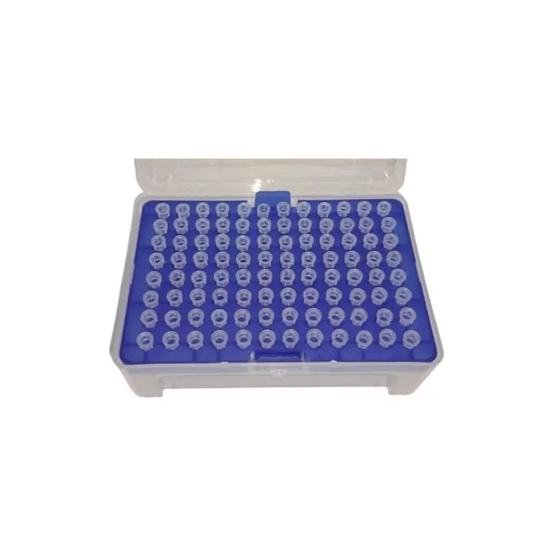 Jf Lhabo Puntas Para Micropipeta 10ul Con Filtro C/96 Pzas