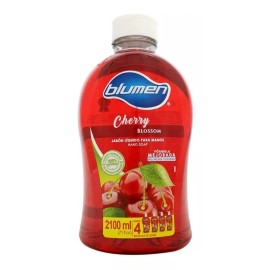 Blumen Jabón Líquido Para Manos Blumen Cherry 2100 Ml 2 Pzs Ipg