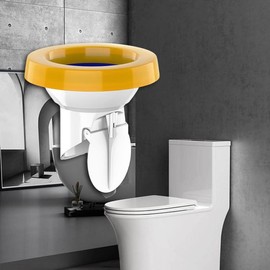 Toilet Flange  Adapter Easy Install Drain Backflow Preventer Odor Blocking Device for Hotel Home Bathroom Repairing Parts