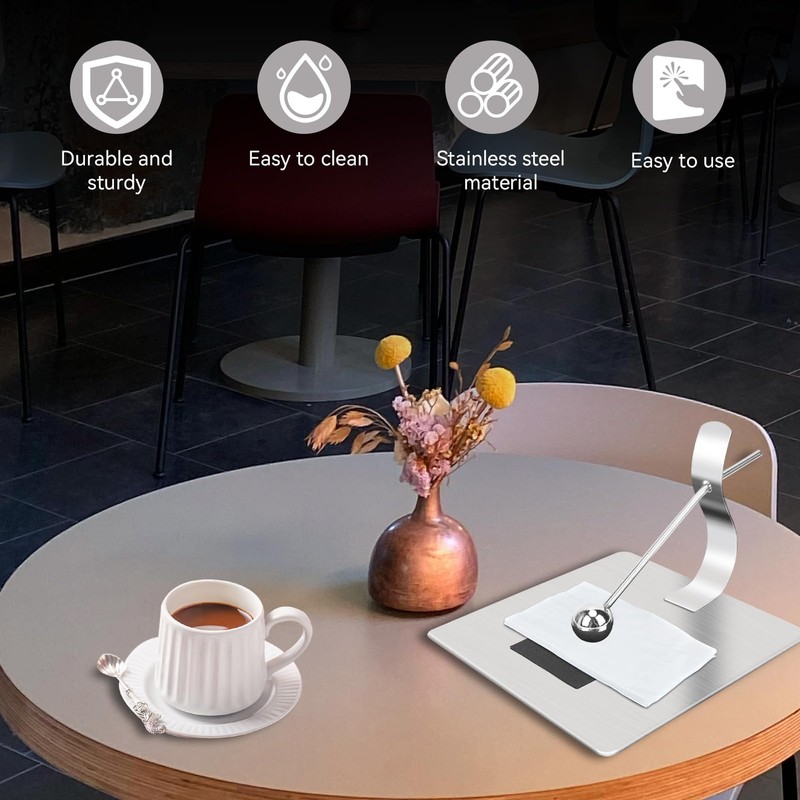 Napkin Holder for Tables, Dining Table Napkin Holder for Kitchen,