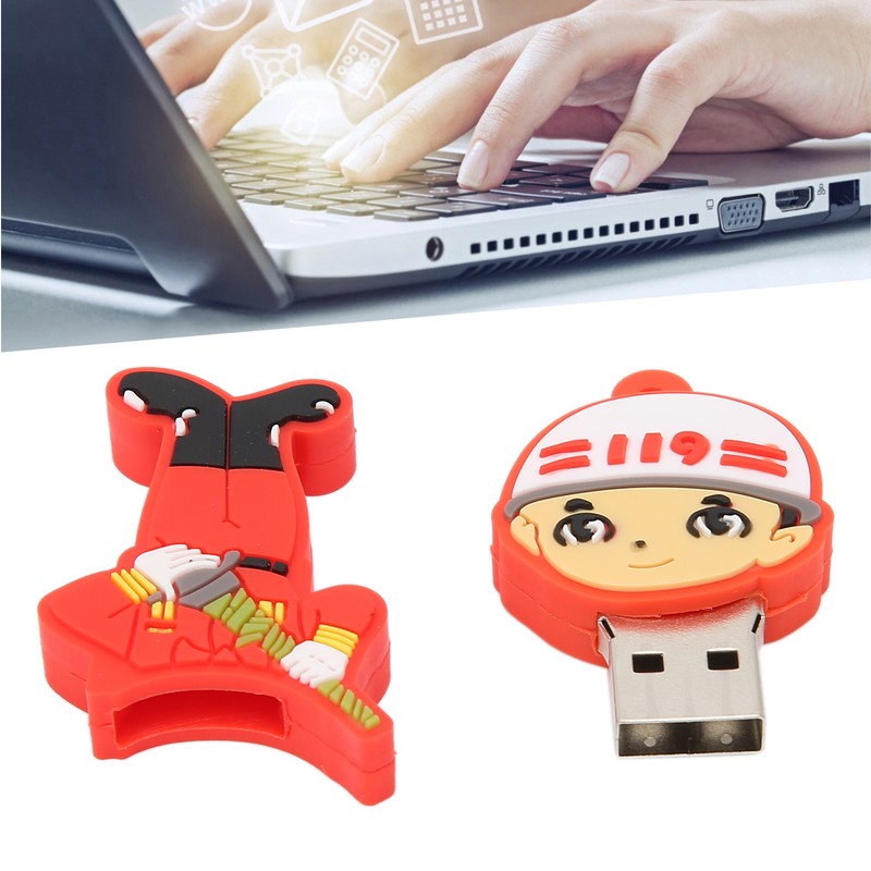 Flash Drive Large Storage HighSpeed Drive Cartoon Shape U Disk