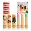 Lápiz Labial Navideño Que Cambia De Color, Paquete De 3