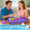 Bbiamsleep Ice Cream Sensory Bin, 61 Pcs Ice Cream Sensory