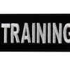 Training Service Animal Vest/Harness Emblem Embroidered Velcro Patch
