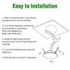 12V LED Puck Light, 6 Packs 3inch Recessed Mount Ceiling