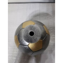 Wholesale Lot 25 Gold Silver Plastic 3 1/2" Soccerball Trophy Parts Cup Inserts