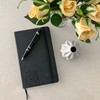 The Dog Book Company A5 Hardcover Notebook - Black PU