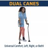 StrongArm Comfort Walking Cane w/ Self Standing Base Lightweight +