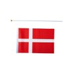 Denmark Flag Danish Flag, Small Mini Handheld Denmark Flags on