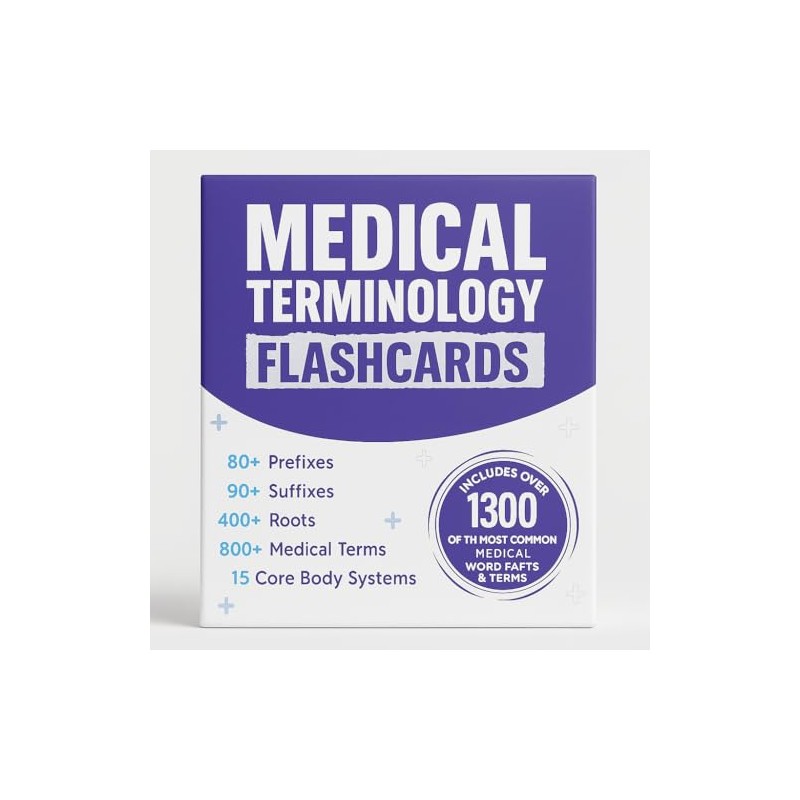 Medical Terminology Flashcards 2026 | 1300+ Terms, Roots & Suffixes