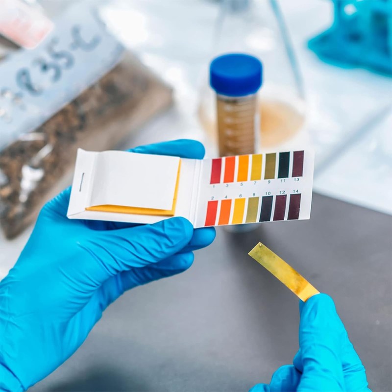 pH Test Strips, 240 Strips Full Range 1-14 Universal pH