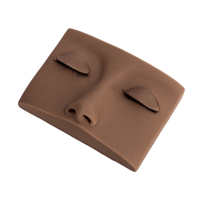 Lash Mannequin Head with 3 Pairs Replaceable Eyelid Silicone Eyelash
