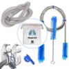 RespirAid Complete CPAP Maintenance Kit, Hose, Cleaning Brushes, Holder and