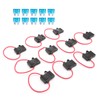 Inline Fuse Holder ATC/ATO AddaCircuit Waterproof Car Fuse Holder with