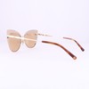 Sunglasses MCM 144 S 734 Gold Mirror