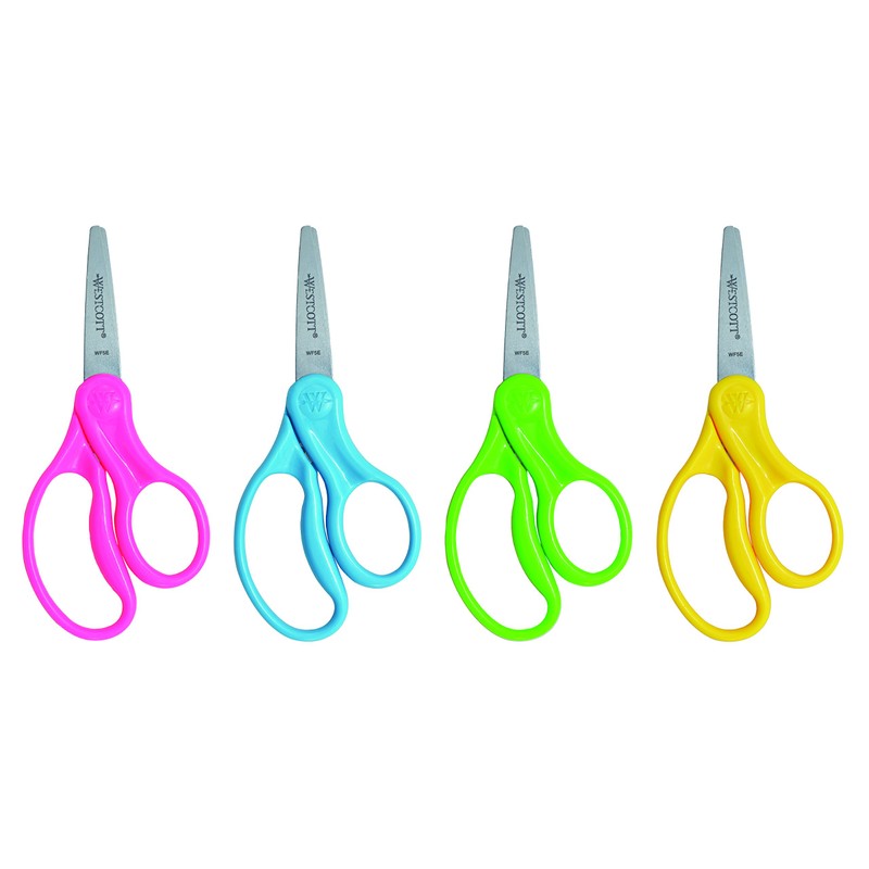 Westcott Right- & Left-Handed Scissors For Kids, Back to School,