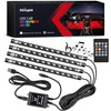 Nilight 48 LEDs DC 5V Multicolor Music Car Strip Light