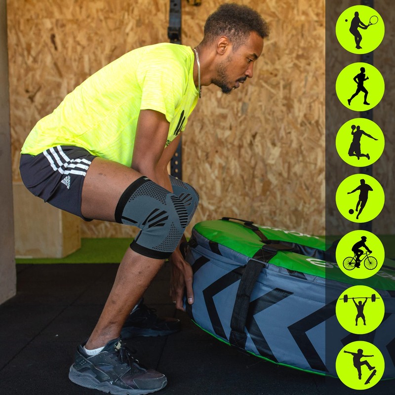 Feel Recovery Pack of 2 Knee Support for Men &