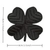 Irish 4 Leaf Clover Patch - Funny Die Cut Embroidered