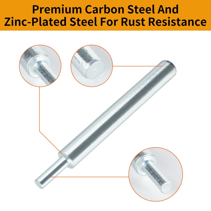 YaaYii Drop-in Anchor Setting Tool for Concrete - 5PCs Thread