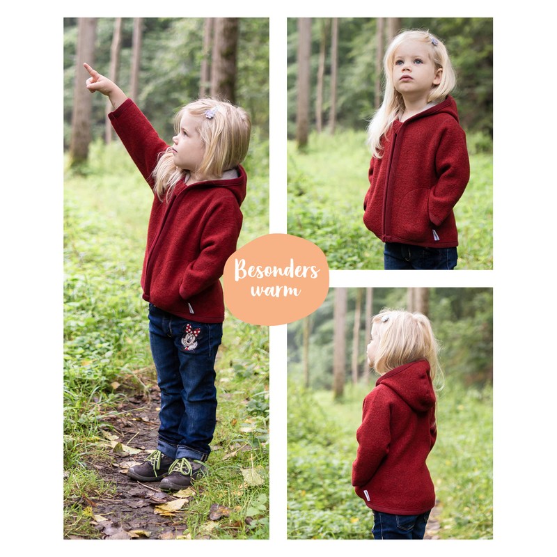 Ehrenkind® Children’s and Babies’ Broadcloth Jacket made from Natural Virgin