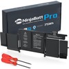 NinjaBatt Battery A1502 A1582 for Apple MacBook Pro Retina 13”