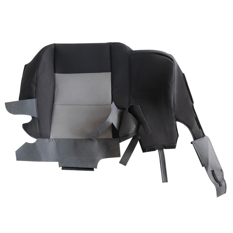 Driver Side Bottom Replacement Cloth Seat Cover Ebony Black/Med Flint