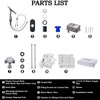 Touchless Bathroom Faucet, Automatic Motion Sensor Chrome Faucet for Bathroom