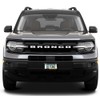 iPick Image Compatible with Ford Bronco in 3D Gray Letters