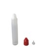 (30 Pack, Multi Color Caps) 30ml PE Pen Plastic Bottle