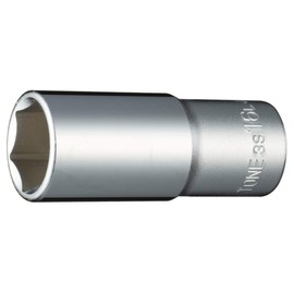 Tone HP3S-16L Deep Socket (6 Angle) 0.3 inch (9.5 mm) Drive Angle (3/8 mm), Double Side Width 0.6 inches (16 mm)